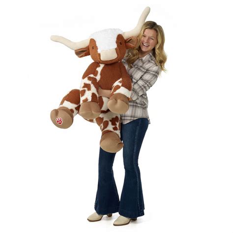 giant build a bear cow|build a bear workshop longhorn.